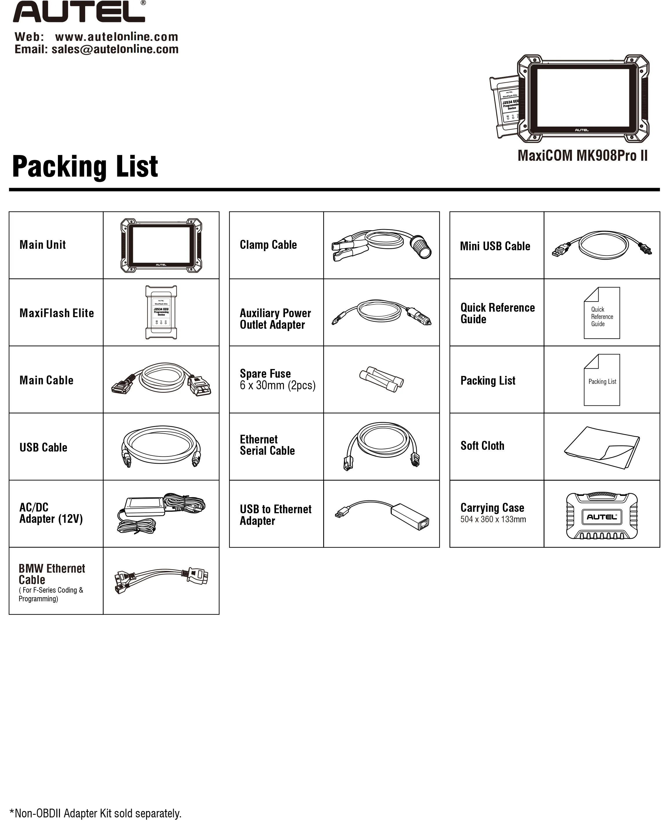 MaxiCOM MK908 Pro II - Image 3