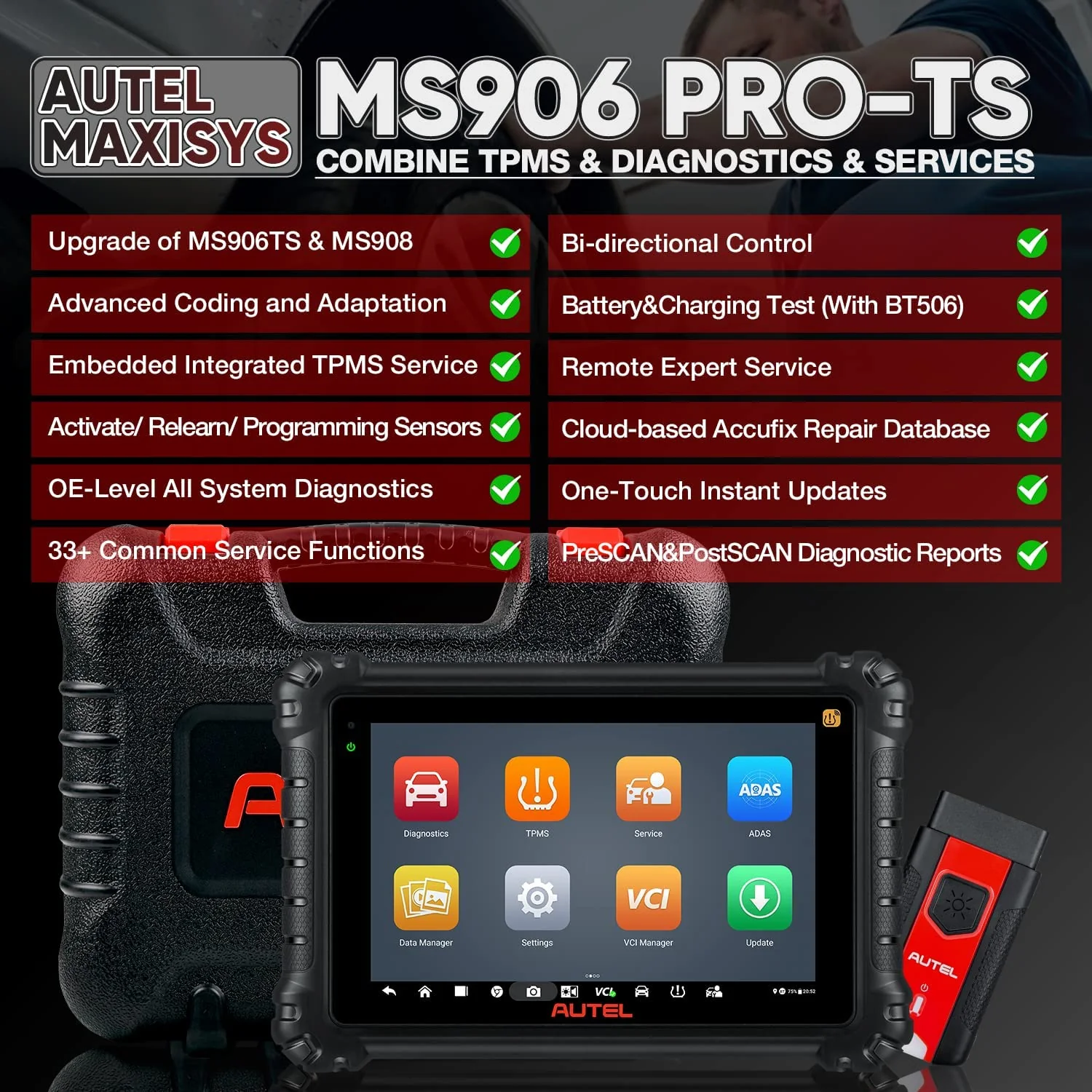 MaxiSYS MS906 Pro-TS - Image 7