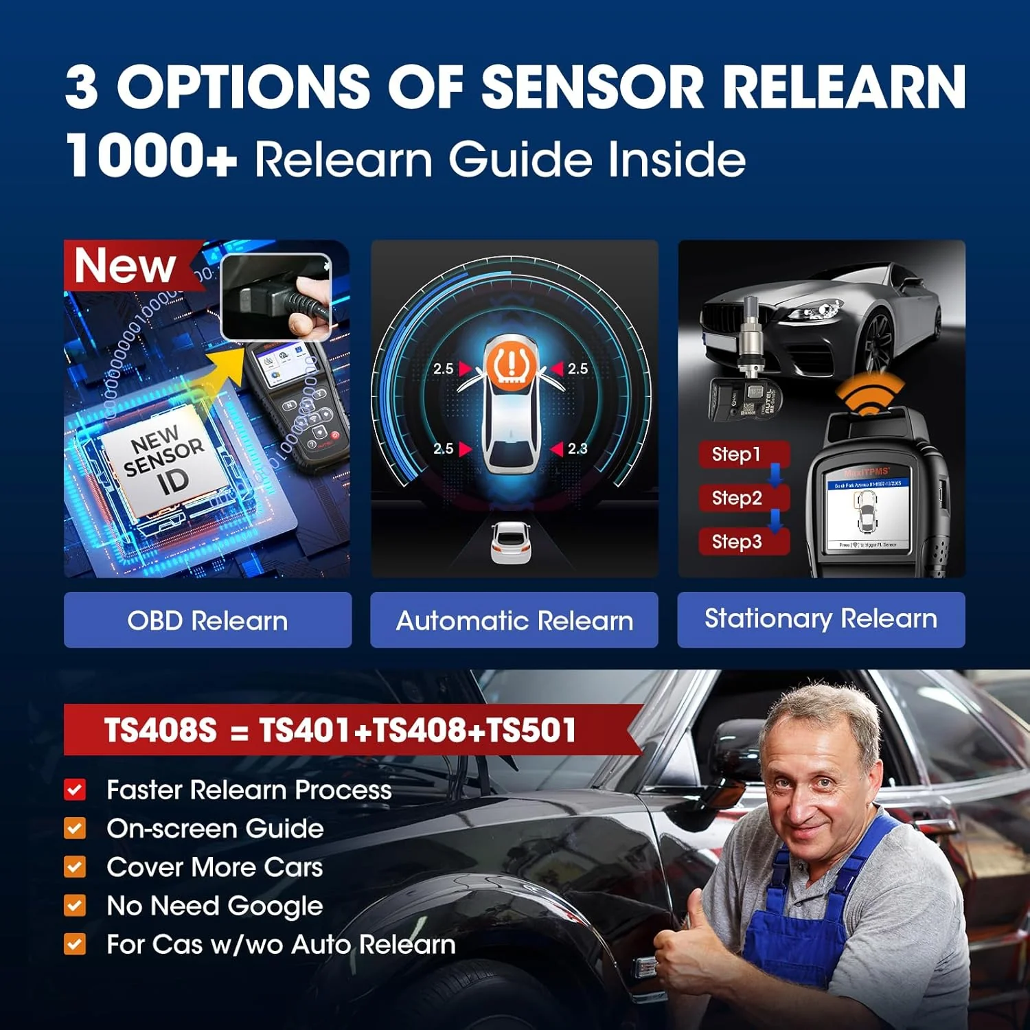 MaxiTPMS TS408S - Image 5